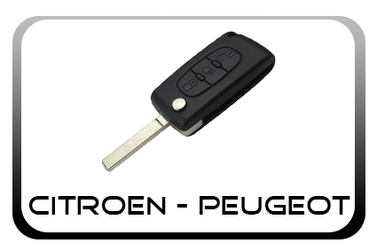 Copia llave de coche Citroen Peugeot